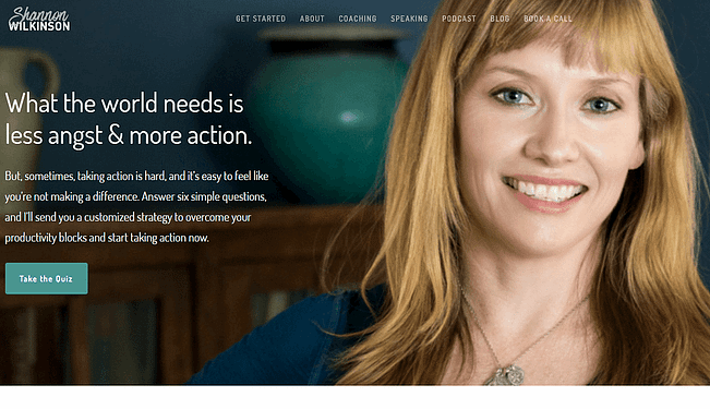 Personal-Branding-Coach HOME Page Exam[le - Personal Branding01