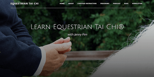 HOME Page - Online Course -- Equestrian TaiChi